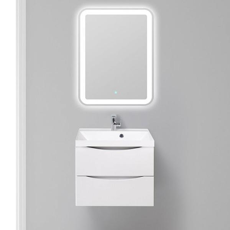 Тумба под раковину BelBagno Marino 60 MARINO-600-2C-SO-BO-P подвесная Bianco Opaco, купить, цена, заказать, магазин, доставка, скидка, промокод, купить, цена, заказать, магазин, доставка, скидка, промокод