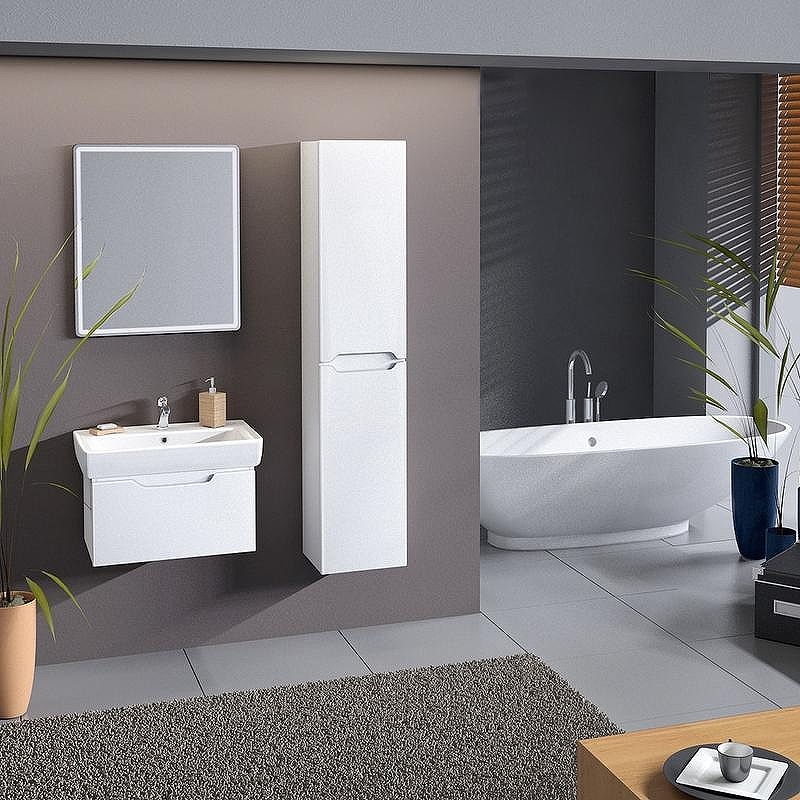 Зеркало Dreja Tiny 60 99.9024 с подсветкой Белое, купить, цена, заказать, магазин, доставка, скидка, промокод, купить, цена, заказать, магазин, доставка, скидка, промокод