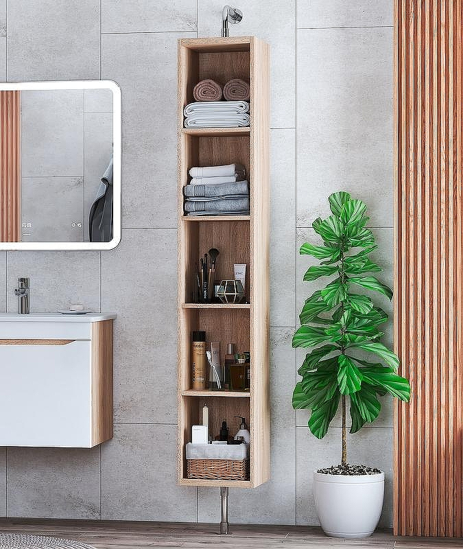 Шкаф пенал Vigo Grani 30 pnp.GRI.30 поворотный Дуб сонома, купить, цена, заказать, магазин, доставка, скидка, промокод, купить, цена, заказать, магазин, доставка, скидка, промокод