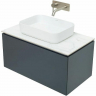 Тумба под раковину Allen Brau Infinity 85 1.21002.AM подвесная Антрацит матовый, купить, цена, заказать, магазин, доставка, скидка, промокод, купить, цена, заказать, магазин, доставка, скидка, промокод