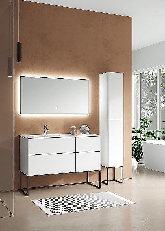 Зеркало SanVit Панорама 120 zpan120bl с подсветкой с сенсорным выключателем и диммером, купить, цена, заказать, магазин, доставка, скидка, промокод, купить, цена, заказать, магазин, доставка, скидка, промокод