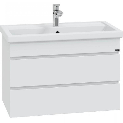 Тумба под раковину СанТа Марс 80 700296 подвесная Белая