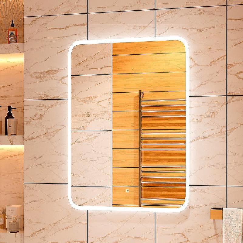 Зеркало Континент Glamour 700х1000 ЗЛП277 с подсветкой с сенсорным выключателем, купить, цена, заказать, магазин, доставка, скидка, промокод, купить, цена, заказать, магазин, доставка, скидка, промокод