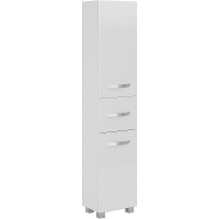 Шкаф пенал Volna Onda 40 pnONDA40-01 Белый, купить, цена, заказать, магазин, доставка, скидка, промокод, купить, цена, заказать, магазин, доставка, скидка, промокод