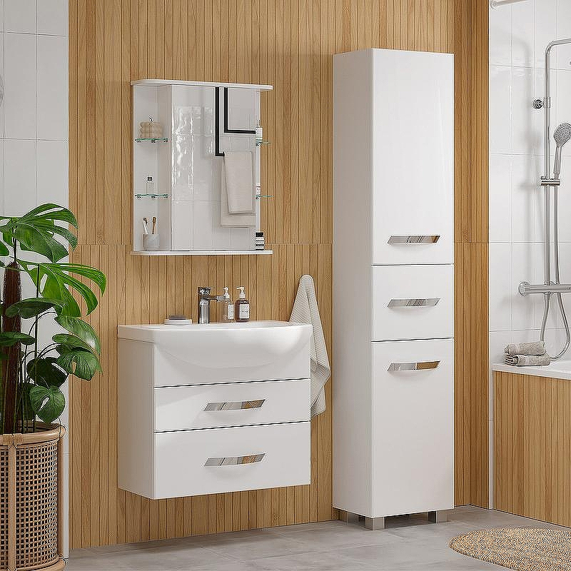 Шкаф пенал Volna Onda 40 pnONDA40-01 Белый, купить, цена, заказать, магазин, доставка, скидка, промокод, купить, цена, заказать, магазин, доставка, скидка, промокод