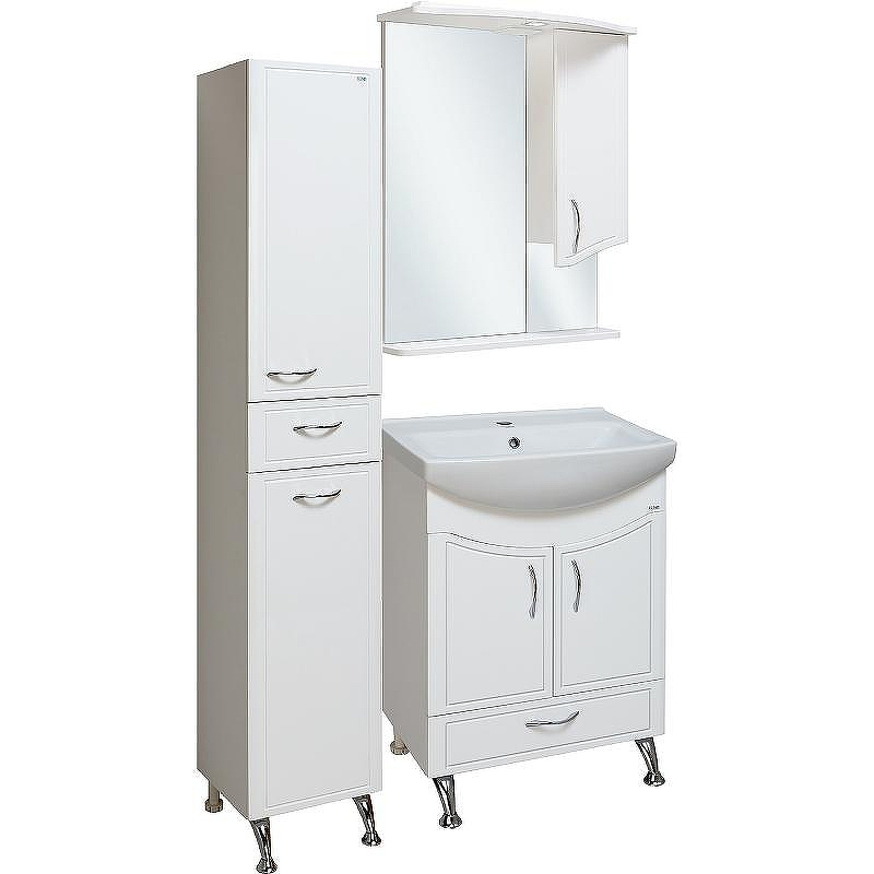 Шкаф пенал Runo Севилья 35 R 00000000601 с бельевой корзиной Белый, купить, цена, заказать, магазин, доставка, скидка, промокод, купить, цена, заказать, магазин, доставка, скидка, промокод