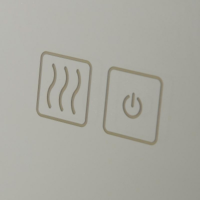 Зеркало Cezares Stylus 100 CZR-SPC-STYLUS-1000-700-TCH-WARM с подсветкой с сенсорным выключателем и подогревом