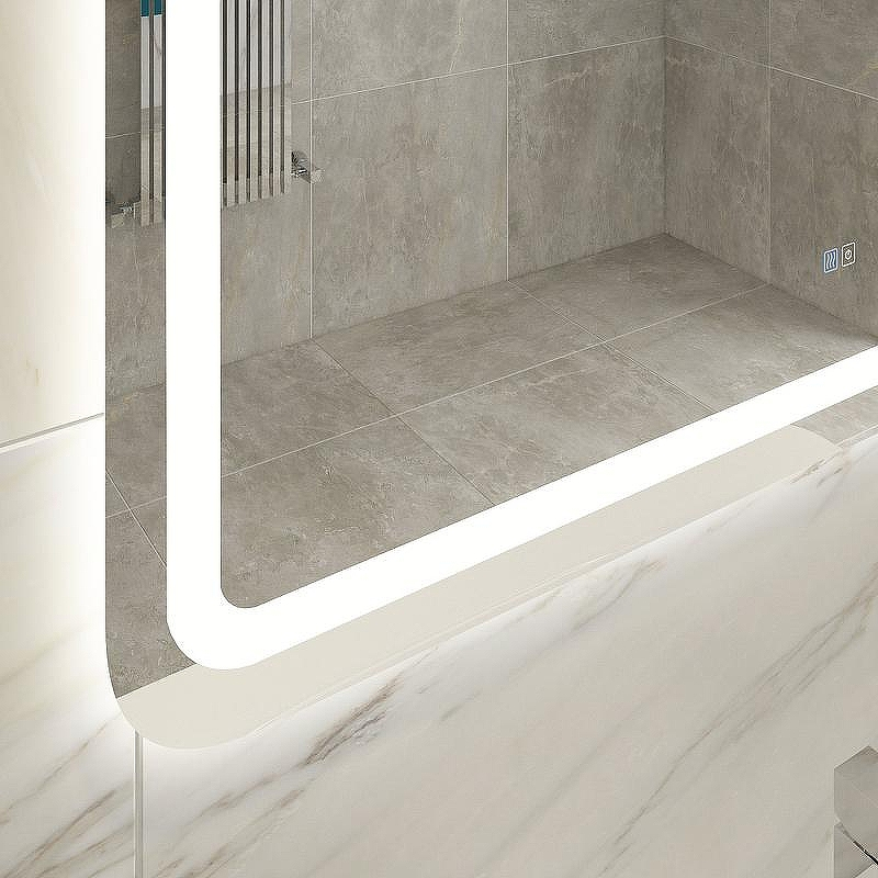 Зеркало Cezares Stylus 100 CZR-SPC-STYLUS-1000-700-TCH-WARM с подсветкой с сенсорным выключателем и подогревом, купить, цена, заказать, магазин, доставка, скидка, промокод, купить, цена, заказать, магазин, доставка, скидка, промокод