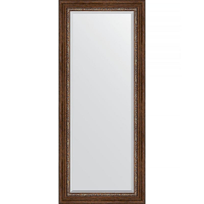 Зеркало Evoform Exclusive 156х66 BY 3569 с фацетом в багетной раме - Римская бронза 88