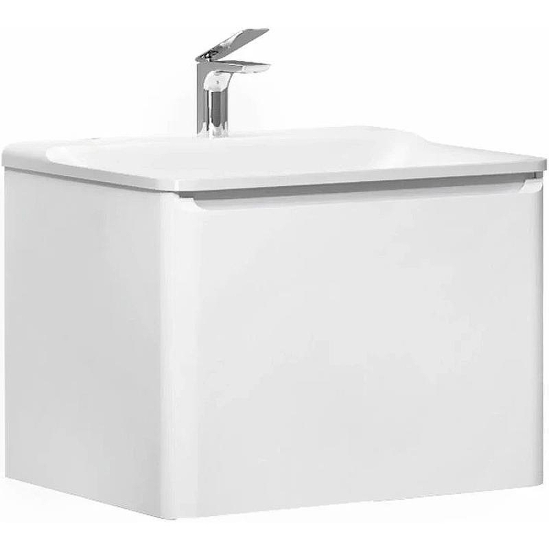 Тумба под раковину Raval Welto 60 Wel.01.60/P/W/RL подвесная Белая, купить, цена, заказать, магазин, доставка, скидка, промокод, купить, цена, заказать, магазин, доставка, скидка, промокод