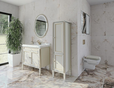 Тумба под раковину Caprigo Albion Promo 90 33319UV-011.VOT.00.20 Бежевая матовая