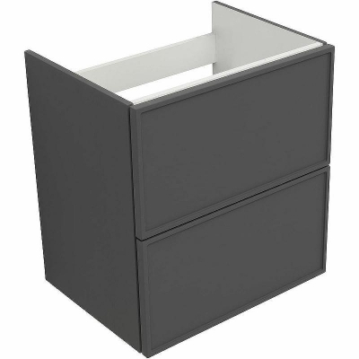 Тумба под раковину Aquanet Арт 60 329063 подвесная Ясень графит