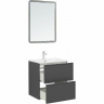 Тумба под раковину Aquanet Арт 60 329063 подвесная Ясень графит, купить, цена, заказать, магазин, доставка, скидка, промокод, купить, цена, заказать, магазин, доставка, скидка, промокод