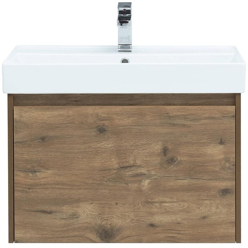 Тумба под раковину Aquanet Nova Lite 75 249514 подвесная Дуб рустикальный, купить, цена, заказать, магазин, доставка, скидка, промокод, купить, цена, заказать, магазин, доставка, скидка, промокод