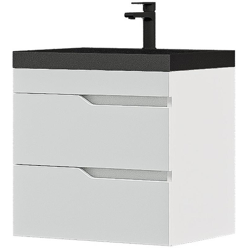 Тумба под раковину Corozo Теона 60 Z2 SD-00001672 подвесная Белая, купить, цена, заказать, магазин, доставка, скидка, промокод, купить, цена, заказать, магазин, доставка, скидка, промокод