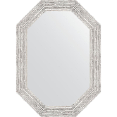 Зеркало Evoform Octagon 52х72 BY 7085 в багетной раме - Серебряный дождь 70