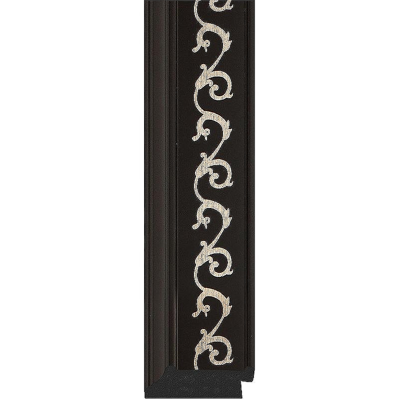 Зеркало Evoform Octagon 64x84 BY 7139 в багетной раме - Черный ардеко 81, купить, цена, заказать, магазин, доставка, скидка, промокод, купить, цена, заказать, магазин, доставка, скидка, промокод