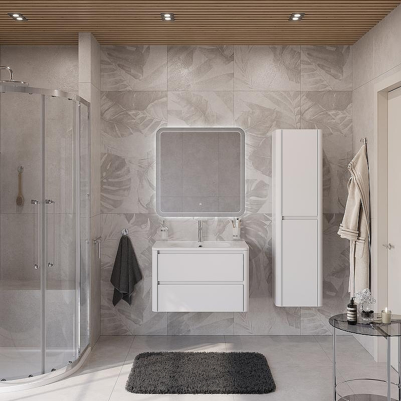 Тумба под раковину Cezares Relax 80 RELAX-800-2C-SO-BL подвесная Bianco Lucido, купить, цена, заказать, магазин, доставка, скидка, промокод, купить, цена, заказать, магазин, доставка, скидка, промокод