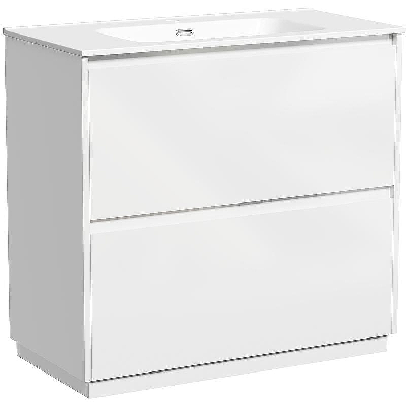 Тумба под раковину Sancos Libra Floor 90 LB90FW Белый глянец, купить, цена, заказать, магазин, доставка, скидка, промокод, купить, цена, заказать, магазин, доставка, скидка, промокод