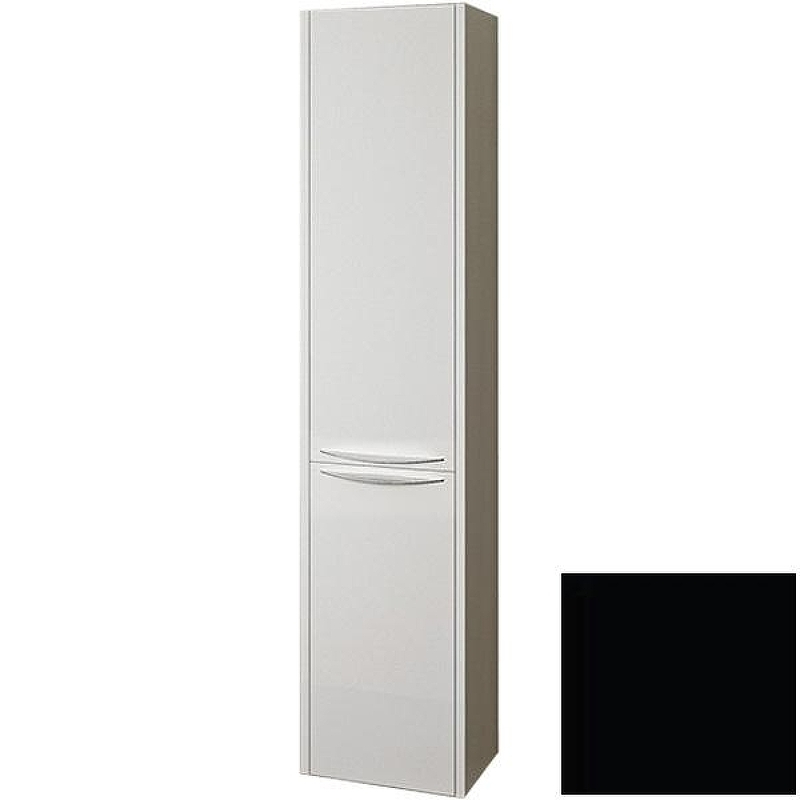 Шкаф пенал SanVit Мэри 30 pmery в цвете Ral с бельевой корзиной подвесной Черный глянец, купить, цена, заказать, магазин, доставка, скидка, промокод, купить, цена, заказать, магазин, доставка, скидка, промокод