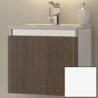 Тумба с раковиной SanVit Кубэ мини 50 kkubemini в цвете Ral подвесная Белый глянец, купить, цена, заказать, магазин, доставка, скидка, промокод, купить, цена, заказать, магазин, доставка, скидка, промокод