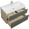 Тумба под раковину Aquaton Оливия 90 1A254401OLUG0 подвесная Грей Дуб ойстер, купить, цена, заказать, магазин, доставка, скидка, промокод, купить, цена, заказать, магазин, доставка, скидка, промокод