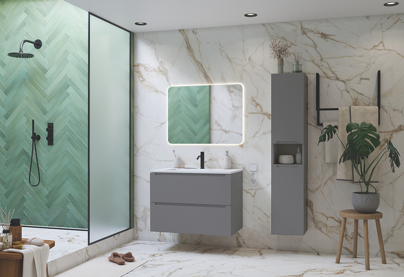 Шкаф пенал ЗОВ Дион 30 DPPS подвесной цвет Платиновый, купить, цена, заказать, магазин, доставка, скидка, промокод, купить, цена, заказать, магазин, доставка, скидка, промокод