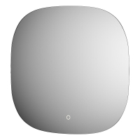 Зеркало Defesto Opti 50х50 DF 2848S с подсветкой 12W-4500K/Сенсорный выключатель/Нейтральный белый свет, купить, цена, заказать, магазин, доставка, скидка, промокод, купить, цена, заказать, магазин, доставка, скидка, промокод