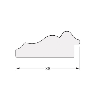 Зеркало Evoform Octagon 71х71 BY 7347 в багетной раме - Римская бронза 88