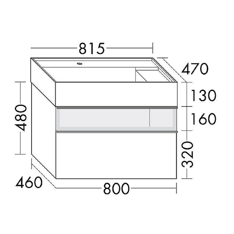 Тумба с раковиной Burgbad Yumo 80 SFMX082 F3193 C0001*1 подвесная Белая, купить, цена, заказать, магазин, доставка, скидка, промокод, купить, цена, заказать, магазин, доставка, скидка, промокод