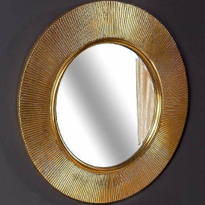 Зеркало Boheme NeoArt Shine 82 528-G light с подсветкой Золото глянец