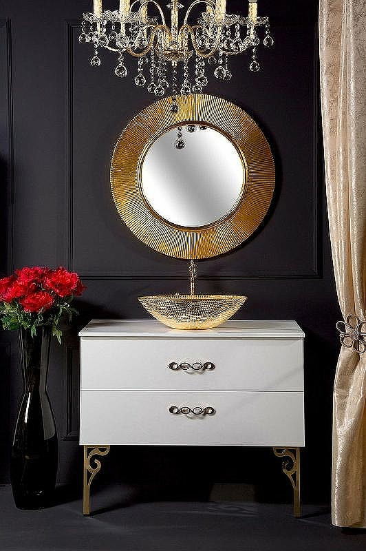 Зеркало Boheme NeoArt Shine 82 528-G light с подсветкой Золото глянец, купить, цена, заказать, магазин, доставка, скидка, промокод, купить, цена, заказать, магазин, доставка, скидка, промокод