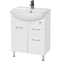 Тумба под раковину Bellezza Уют 60 4635009110014 Белая, купить, цена, заказать, магазин, доставка, скидка, промокод, купить, цена, заказать, магазин, доставка, скидка, промокод