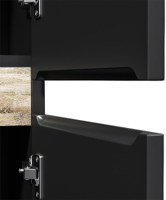 Шкаф пенал AM.PM X-Joy 30 M85ACHR0306BM подвесной Черный матовый