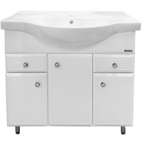 Тумба с раковиной Comforty Сочи 85 00004134639 Белая, купить, цена, заказать, магазин, доставка, скидка, промокод, купить, цена, заказать, магазин, доставка, скидка, промокод