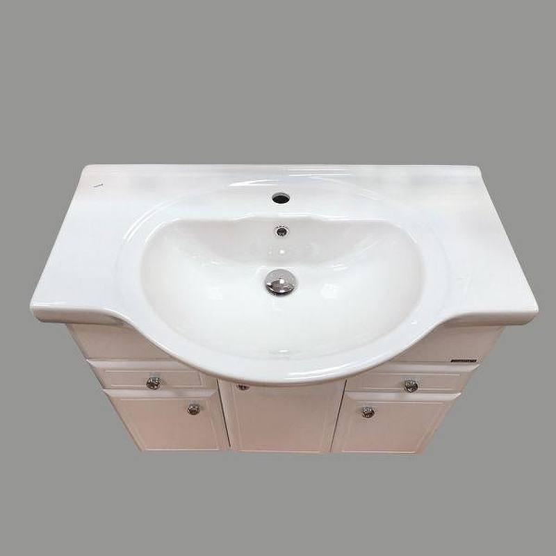 Тумба с раковиной Comforty Сочи 85 00004134639 Белая, купить, цена, заказать, магазин, доставка, скидка, промокод, купить, цена, заказать, магазин, доставка, скидка, промокод