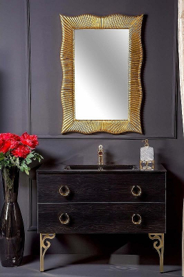 Зеркало Boheme Armadi Art NeoArt 70 563 с подсветкой Золото