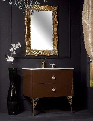 Зеркало Boheme Armadi Art NeoArt 70 563 с подсветкой Золото