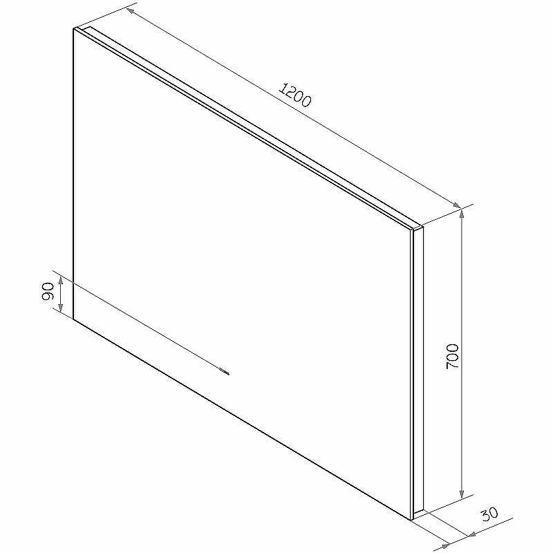 Зеркало Континент Trezhe 1200x700 ЗЛП533 с подсветкой с бесконтактным выключателем, купить, цена, заказать, магазин, доставка, скидка, промокод, купить, цена, заказать, магазин, доставка, скидка, промокод