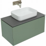 Тумба под раковину Allen Brau Infinity 85 1.21002.CGM подвесная Олива матовая, купить, цена, заказать, магазин, доставка, скидка, промокод, купить, цена, заказать, магазин, доставка, скидка, промокод