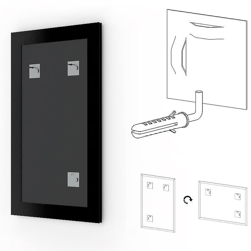 Зеркало Evoform Definite 156х76 BY 1121 в багетной раме - Состаренное золото 67, купить, цена, заказать, магазин, доставка, скидка, промокод, купить, цена, заказать, магазин, доставка, скидка, промокод