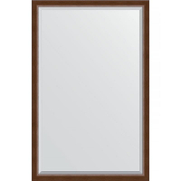 Зеркало Evoform Exclusive 172х112 BY 1217 с фацетом в багетной раме - Орех 65, купить, цена, заказать, магазин, доставка, скидка, промокод, купить, цена, заказать, магазин, доставка, скидка, промокод