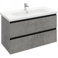 Тумба под раковину Laparet Electra 100 LE-WCAB-100-123 подвесная Хромикс серебро, купить, цена, заказать, магазин, доставка, скидка, промокод, купить, цена, заказать, магазин, доставка, скидка, промокод