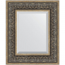 Зеркало Evoform Exclusive 59х49 BY 3371 с фацетом в багетной раме - Вензель серебряный 101, купить, цена, заказать, магазин, доставка, скидка, промокод, купить, цена, заказать, магазин, доставка, скидка, промокод