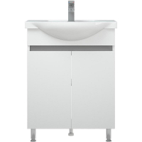 Тумба под раковину Corozo Джуно 55 SD-00001546 Белая, купить, цена, заказать, магазин, доставка, скидка, промокод, купить, цена, заказать, магазин, доставка, скидка, промокод