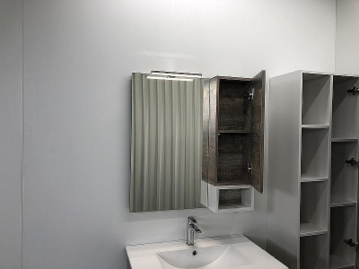 Зеркальный шкаф Comforty Турин 75 00004144198 Дуб бежевый