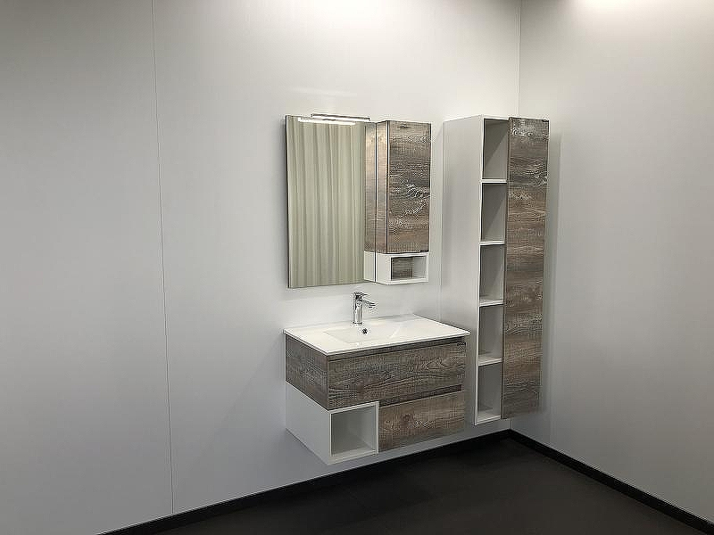 Зеркальный шкаф Comforty Турин 75 00004144198 Дуб бежевый, купить, цена, заказать, магазин, доставка, скидка, промокод, купить, цена, заказать, магазин, доставка, скидка, промокод