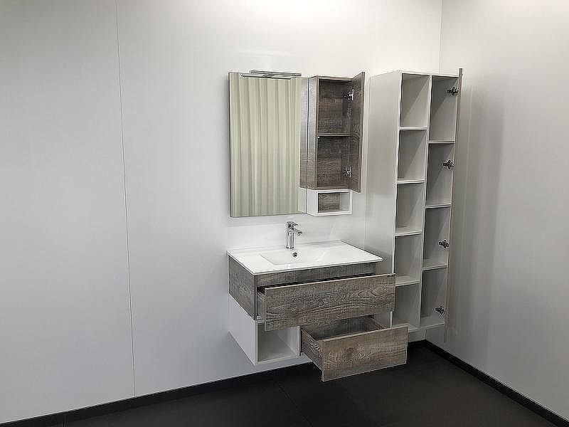 Зеркальный шкаф Comforty Турин 75 00004144198 Дуб бежевый, купить, цена, заказать, магазин, доставка, скидка, промокод, купить, цена, заказать, магазин, доставка, скидка, промокод