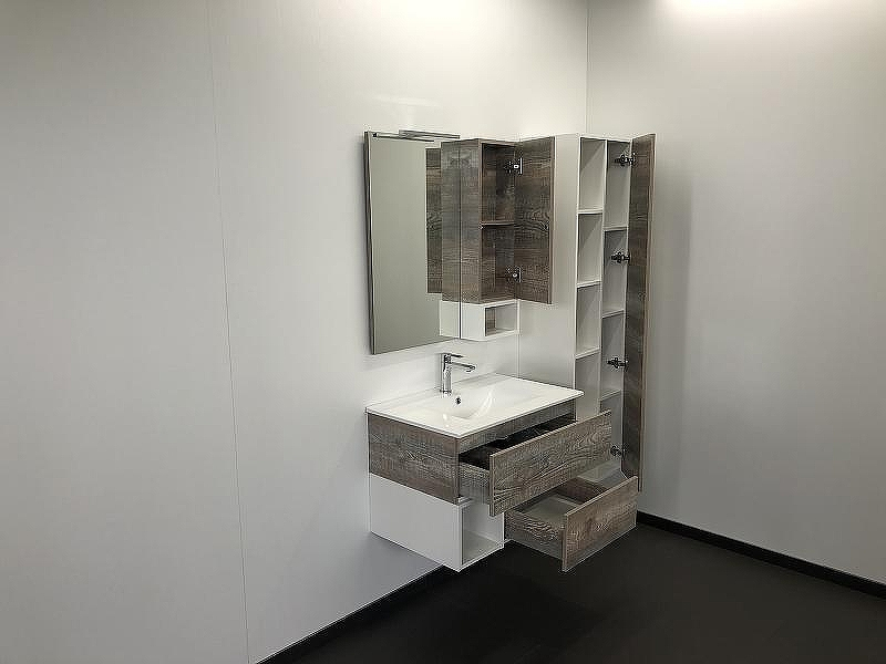 Зеркальный шкаф Comforty Турин 75 00004144198 Дуб бежевый, купить, цена, заказать, магазин, доставка, скидка, промокод, купить, цена, заказать, магазин, доставка, скидка, промокод