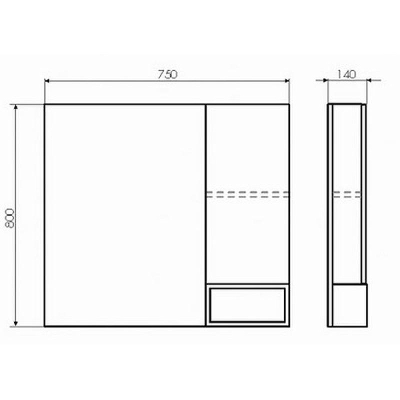 Зеркальный шкаф Comforty Турин 75 00004144198 Дуб бежевый, купить, цена, заказать, магазин, доставка, скидка, промокод, купить, цена, заказать, магазин, доставка, скидка, промокод